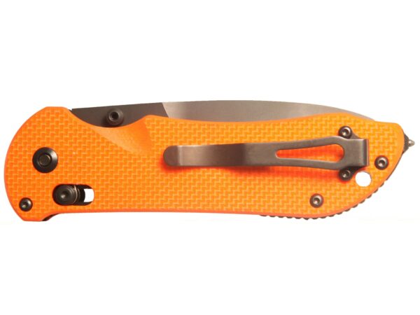 Benchmade 916 Triage Folding Pocket Knife 3.5″ Opposing Bevel N680 Corrosion Resistant Blade G-10 Handle For Sale