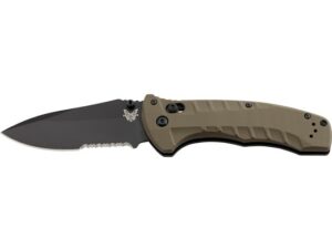 Benchmade 980 Turret Folding Knife 3.7″ Drop Point CPM-S30VC Stainless Steel Blade G-10 Handle Olive Drab For Sale