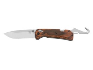 Benchmade Hunt 15060 Grizzly Creek Folding Knife 3.5″ Modified Drop Point S30V Stainless Steel Blade Dymondwood Handle For Sale