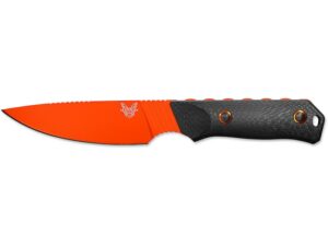 Benchmade Hunt Raghorn Fixed Blade Knife 4″ Drop Point CPM-CRUWEAR Cerakote Blade Carbon Fiber Handle Black For Sale