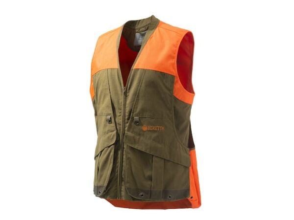 Beretta Men’s Retriever Upland Field Vest Polyester/Nylon For Sale