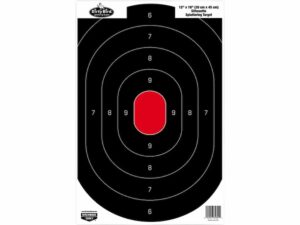 Birchwood Casey 12″ x 18″ Oval Silhouette Target Pack of 50 For Sale