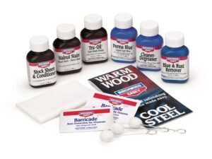 Birchwood Casey Deluxe Perma Blue and Tru-Oil Complete Finishing Kit For Sale