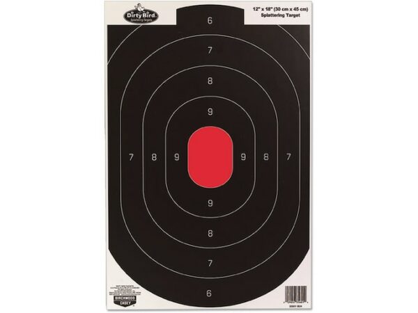 Birchwood Casey Dirty Bird 12″ x 18″ Silhouette Targets Pack of 8 For Sale