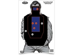 Birchwood Casey Dirty Bird Bad Guy IPSC Silhouette 12″ x 18″ Target Pack of 8 For Sale