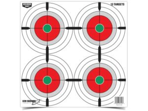 Birchwood Casey Eze-Scorer Multiple Bull’s-Eye 12″ Target Package of 12 For Sale