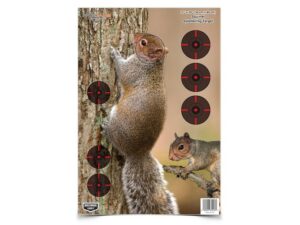 Birchwood Casey PREGAME 12″ x 18″ Squirrel Target Package of 8 For Sale