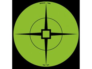 Birchwood Casey Target Spots 6″ Atomic Green Package of 10 For Sale