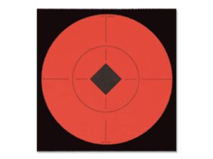 Birchwood Casey Target Spots 6″ Fluorescent Red Package of 10 For Sale