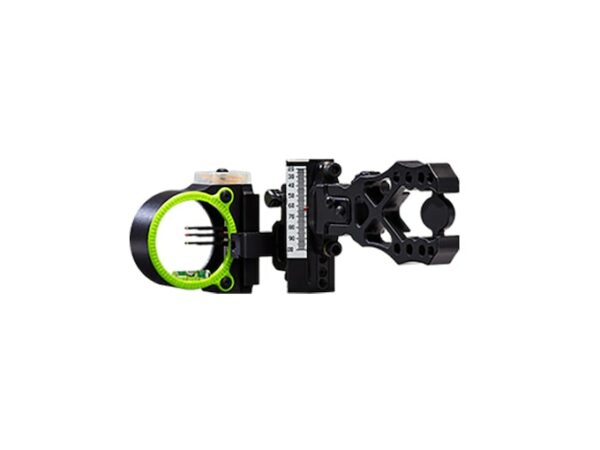 Black Gold Ascent Verdict Whitetail Bow Sight with Zero-Out .019″ Pin Bow Sight Diameter Right Hand Aluminum Black For Sale