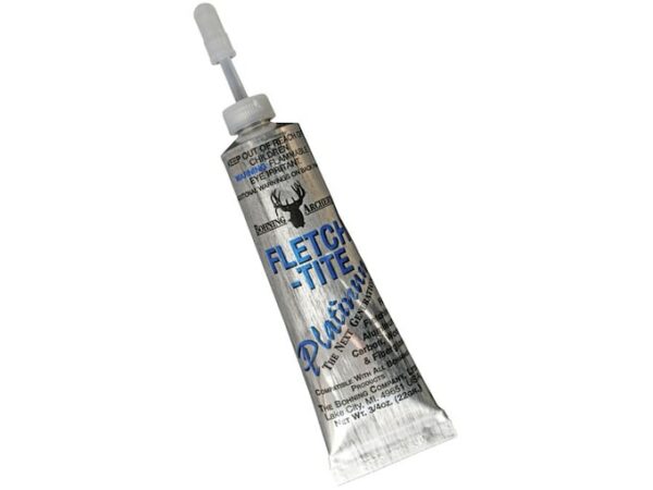Bohning Fletch-Tite Platinum Fletching Adhesive 3/4 oz Tube For Sale