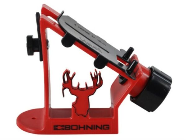Bohning HELIX Arrow Fletching Jig Polymer Red and Black For Sale