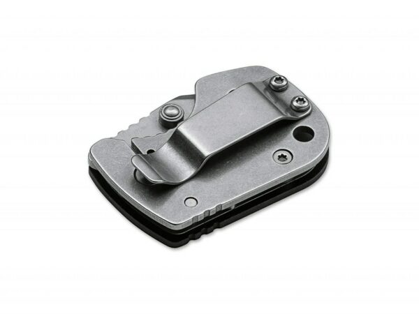 Boker DW-1 Folding Pocket Knife 1.06″ Drop Point AUS-8 Stainless Steel Blade Stainless Steel Zytel Handle Black For Sale