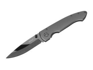 Boker Plus Anti-MC Folding Pocket Knife 3.25″ Drop Point Ceramic Blade Titanium Handle Black For Sale