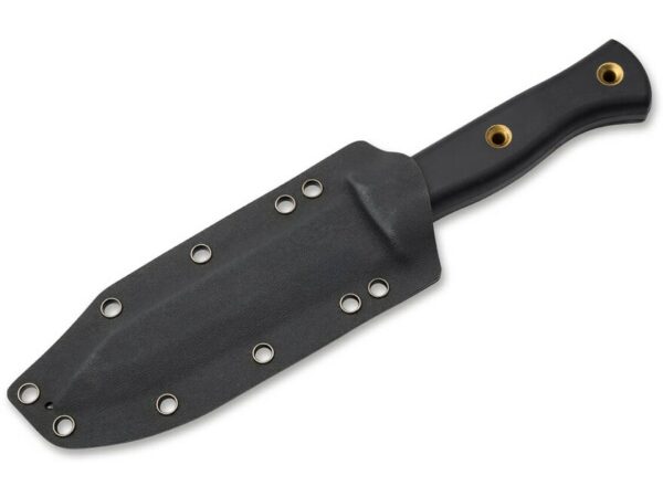 Boker Plus Pilot Fixed Blade Knife 5.51″ Clip Point D2 Tool Steel Black Blade G-10 Handle Black For Sale