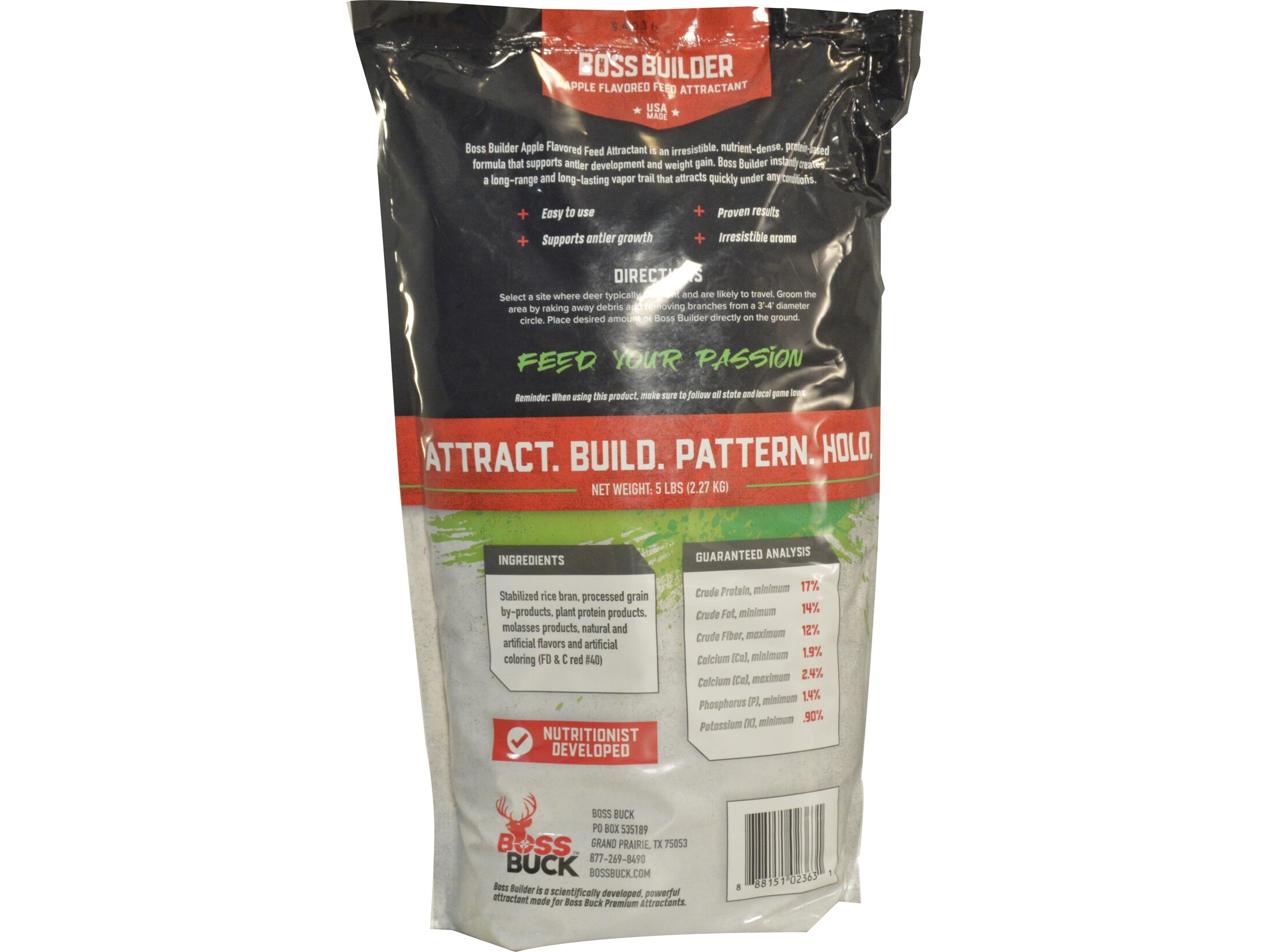 Boss Buck Boss Builder Feed Attractant For Sale