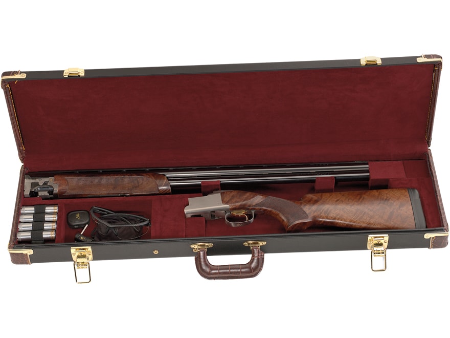 Browning Chesapeake Fitted Shotgun Case Vinyl/Leather For Sale
