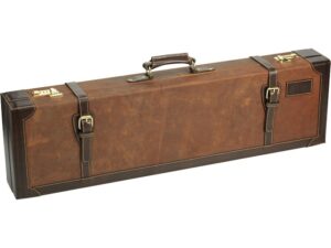 Browning John M. Browning Signature Fitted Shotgun Case Leather Brown For Sale