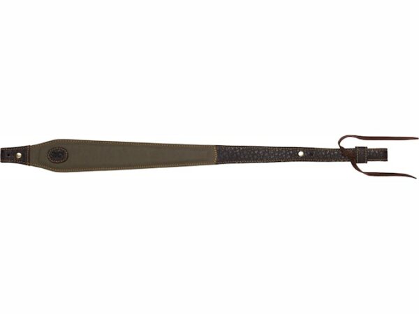 Browning Laredo Rifle Sling Canvas/Leather Olive/Brown For Sale