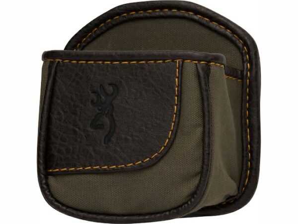 Browning Laredo Shell Carrier Canvas/Leather Olive/Brown For Sale