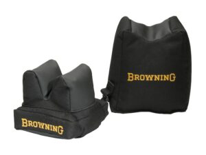 Browning MOA Front and Rear Shooting Rest Bag Set Nylon Black For Sale