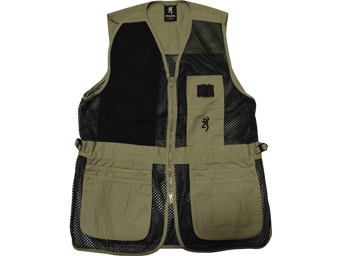 Browning Men's Trapper Creek Mesh Shooting Vest For Sale | Firearms Site