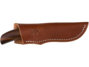 Browning Storm Front Damascus Fixed Blade Knife 3.375″ Drop Point Damascus Damascus Blade Hardwood Handle Brown/Tan For Sale