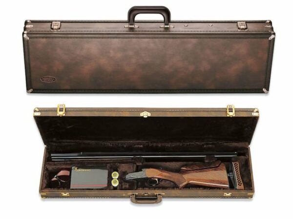 Browning Trap Takedown Shotgun Case 34″ Vinyl Brown For Sale