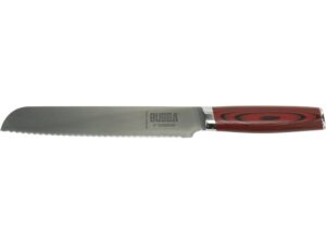 Bubba Fixed Blade 8″ Cooking Serrated Knife VG10 Steel G10 Handle For Sale