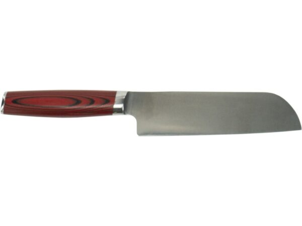 Bubba Fixed Blade Santoku Knife 7″ VG10 Steel G10 Handle For Sale