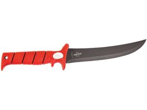 Bubba Stiff Fillet Knife 9″ High Carbon Stainless Steel Blade Polymer Handle Red/White For Sale