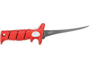 Bubba Ultra Flex Fillet Knife High Carbon Stainless Steel Blade Polymer Handle Red/White For Sale