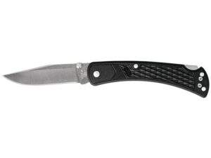 Buck 110 Slim Select Folding Hunting Knife 3.75″ Clip Point 420HC Stainless Steel Blade Nylon Handle Black- Blemished For Sale
