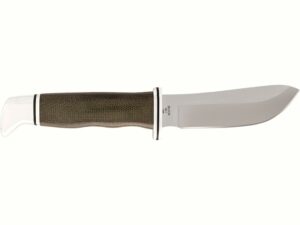 Buck Knives 103 Skinner Pro Fixed Blade Knife 4″ Skinner S35VN Satin Blade Micarta Handle Green For Sale