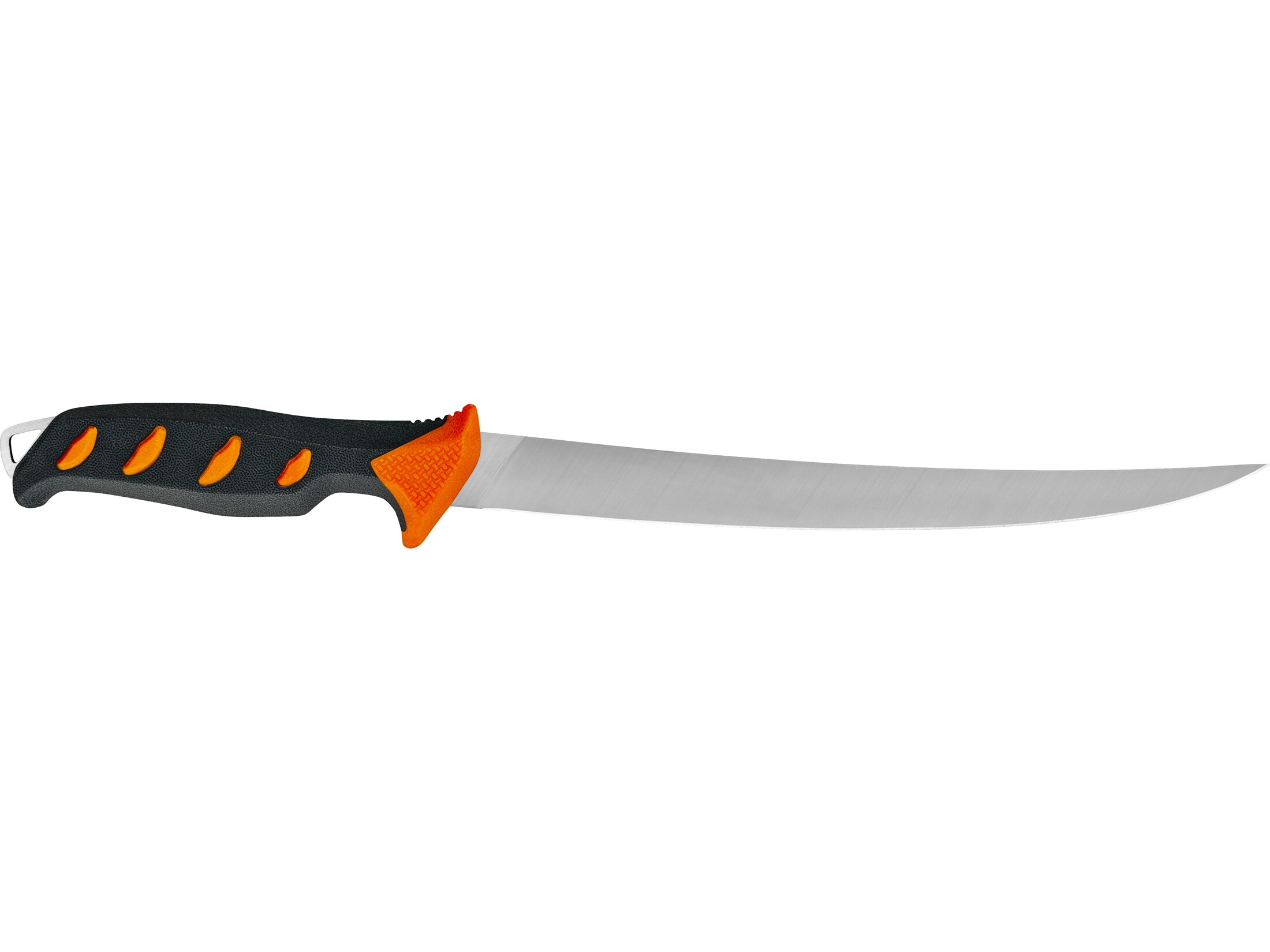 Buck Knives 146 Hookset Fixed Blade Knife 9″ Fillet 5Cr15MoV Stainless Satin Blade Polypropylene Handle Black/Orange For Sale