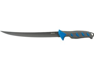 Buck Knives 147 Hookset Fixed Blade Knife 9″ Fillet 5Cr15MoV Stainless Black Titanium Coated Blade Polypropylene Handle Gray For Sale