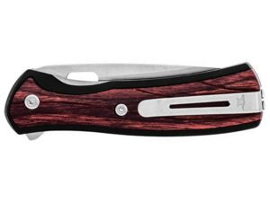 Buck Knives 341 Vantage Avid Folding Pocket Knife 2.625″ Drop Point 420HC Stainless Steel Blade Nylon/Rosewood Inlay Handle For Sale