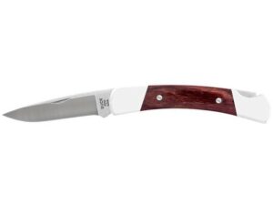 Buck Knives 501 Squire Folding Knife 2-3/4″ Drop Point 420HC Stainless Steel Blade Rosewood Handle For Sale