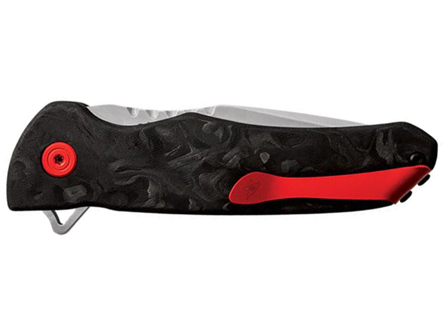 Buck Knives 841 Sprint Pro Folding Knife 3.125″ Drop Point S30V Stainless Steel Blade Marbled Carbon Fiber Handle Black For Sale