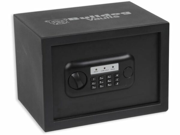 Bulldog Digital Pistol Vault Lockbox with Electronic Lock with Shelf Black For Sale