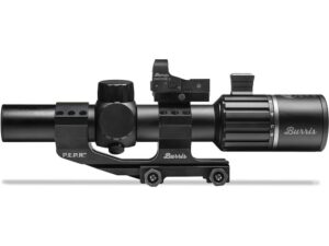 Burris RT6 Rifle Scope 30mm Tube 1-6x 24mm Illuminated Ballistic AR Reticle Matte with FastFire III and P.E.P.R. Mount For Sale