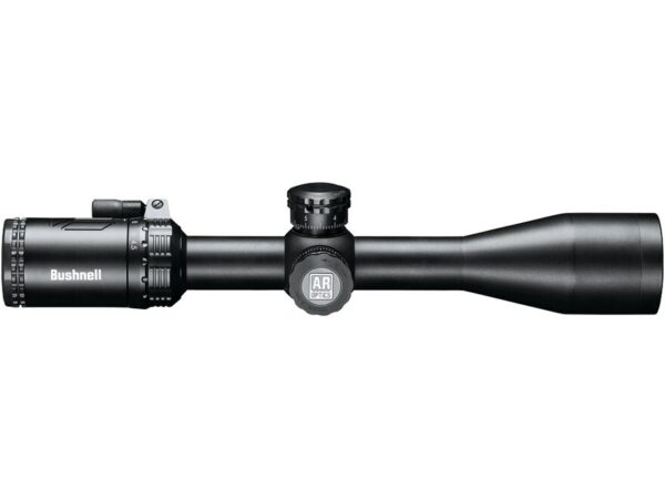 Bushnell AR Optics Rifle Scope 4.5-18x 40mm Side Focus 1/10 Mil Adjustments Multi-Turret Wind Hold Reticle Matte For Sale