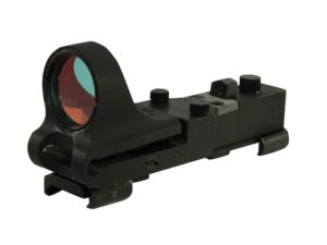 C-More Railway Reflex Sight 6 MOA Red Dot with Click Switch and Integral Picatinny Mount Aluminum Matte For Sale