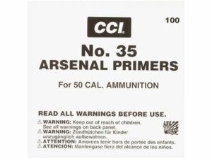 CCI 50 BMG Primers #35 Box of 500 (5 Trays of 100) For Sale