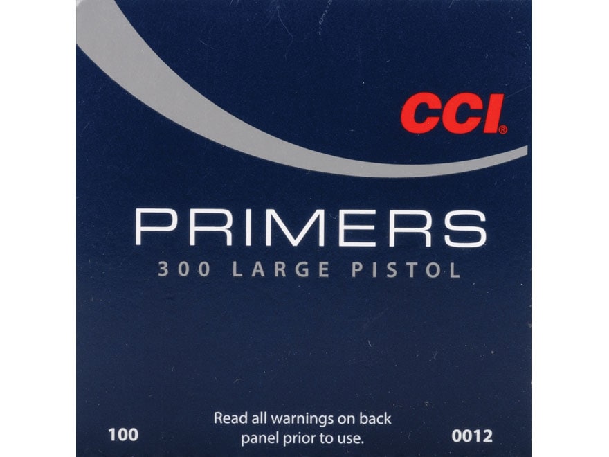 CCI Large Pistol Primers #300 Box of 1000 (10 Trays of 100) For Sale