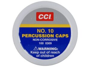 CCI Percussion Caps #10 Box of 1000 (10 Cans of 100) For Sale