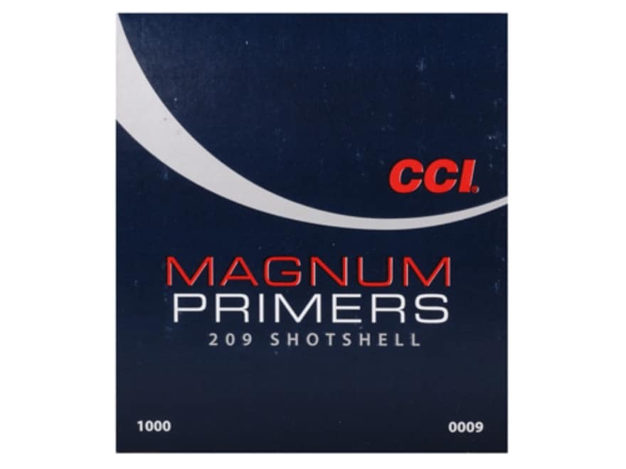 CCI Primers #209M Shotshell Magnum Box of 1000 (10 Trays of 100) For Sale