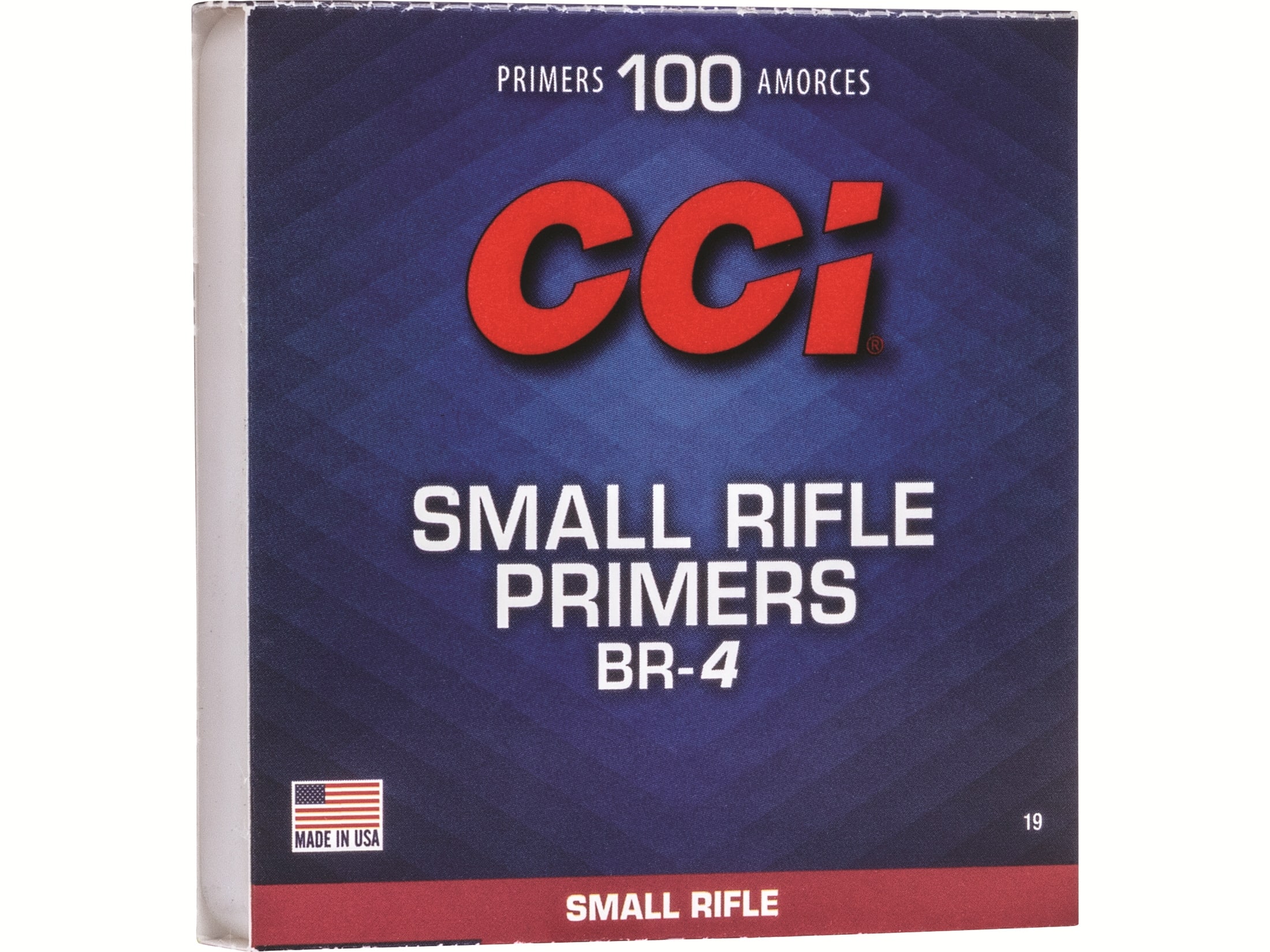 CCI Small Rifle Bench Rest Primers #BR4 Box of 1000 (10 Trays of 100) For Sale
