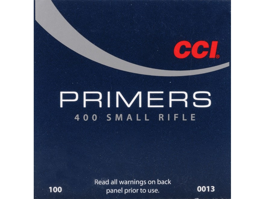 CCI Small Rifle Primers #400 Box of 1000 (10 Trays of 100) For Sale