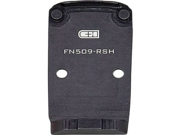C&H Precision Pistol Red Dot Adapter Plate Matte FN For Sale